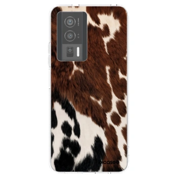 Picasee silikonska prozirna maskica za Xiaomi Poco F5 Pro 5G - Rust