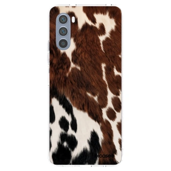 Picasee silikonska prozirna maskica za Motorola Moto G62 - Rust