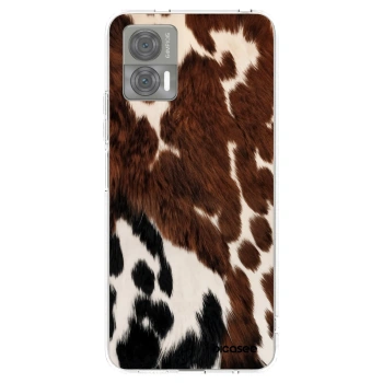 Picasee silikonska prozirna maskica za Motorola Edge 30 Neo - Rust