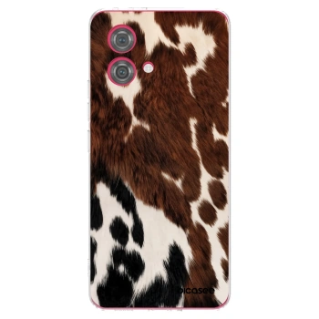 Picasee silikonska prozirna maskica za Motorola Moto G84 5G - Rust