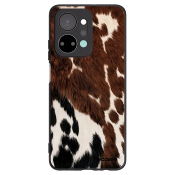 Picasee crna silikonska maskica za Honor X7a - Rust