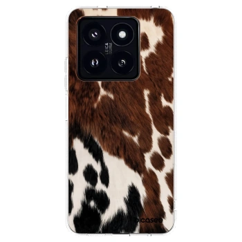 Picasee silikonska prozirna maskica za Xiaomi 14 Pro - Rust