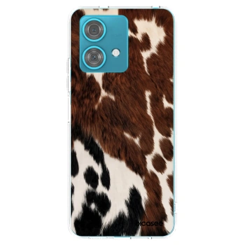 Picasee silikonska prozirna maskica za Motorola Edge 40 Neo - Rust