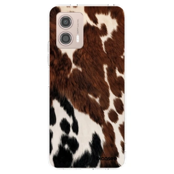 Picasee silikonska prozirna maskica za Motorola Moto G53 5G - Rust