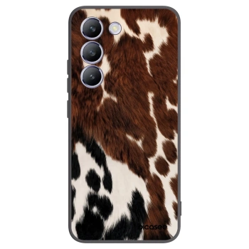 Picasee crna silikonska maskica za Vivo V40 SE 5G - Rust