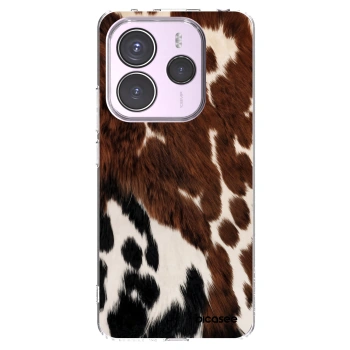 Picasee silikonska prozirna maskica za Xiaomi Redmi Note 14 5G - Rust