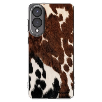 Picasee silikonska prozirna maskica za Samsung Galaxy S25 Edge 5G - Rust