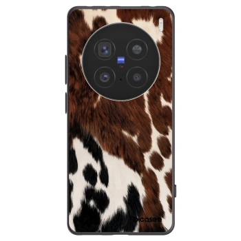 Picasee crna silikonska maskica za Vivo X200 Pro - Rust