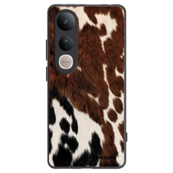 Picasee crna silikonska maskica za Vivo V50 Lite 5G - Rust