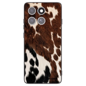 Picasee crna silikonska maskica za Motorola Edge 60 Fusion - Rust