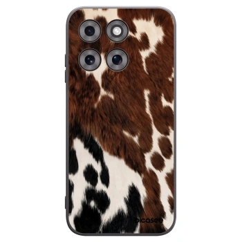 Picasee crna silikonska maskica za Motorola Moto G77 - Rust