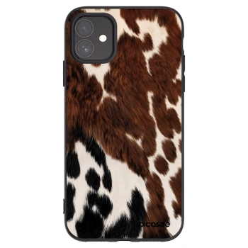 Picasee crna silikonska maskica za Apple iPhone 11 - Rust