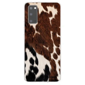 Picasee silikonska prozirna maskica za Samsung Galaxy S20 G980F - Rust