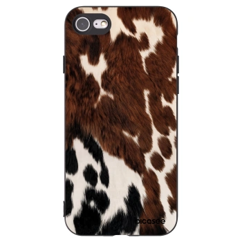 Picasee crna silikonska maskica za Apple iPhone SE 2020 - Rust