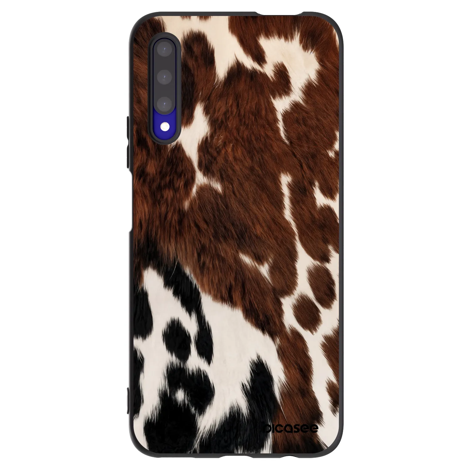 Picasee crna silikonska maskica za Honor 9X Pro - Rust