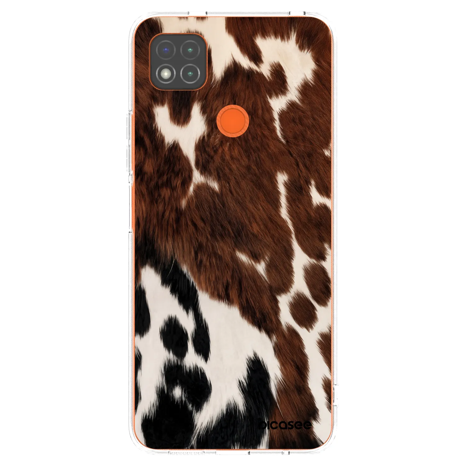 Picasee silikonska prozirna maskica za Xiaomi Redmi 9C - Rust