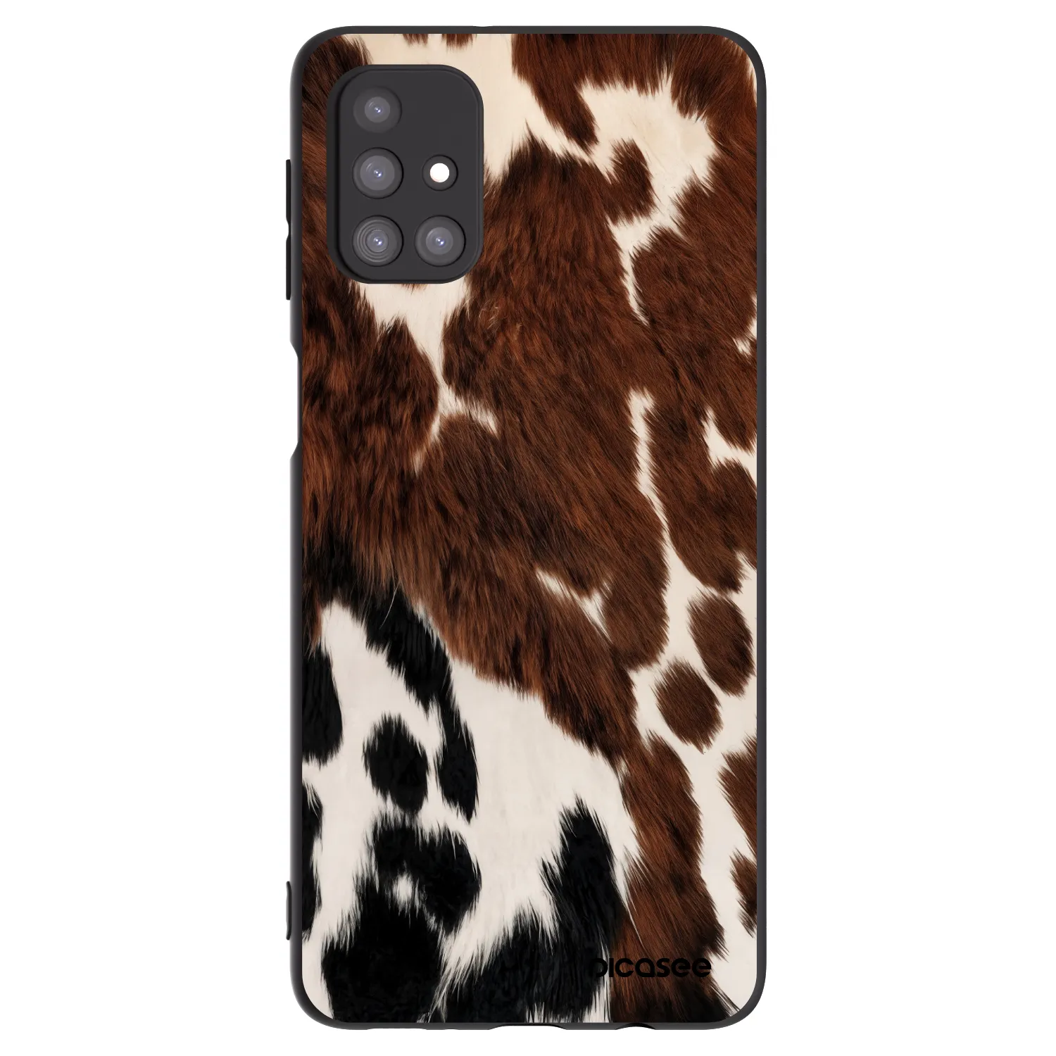 Picasee crna silikonska maskica za Samsung Galaxy M31s - Rust