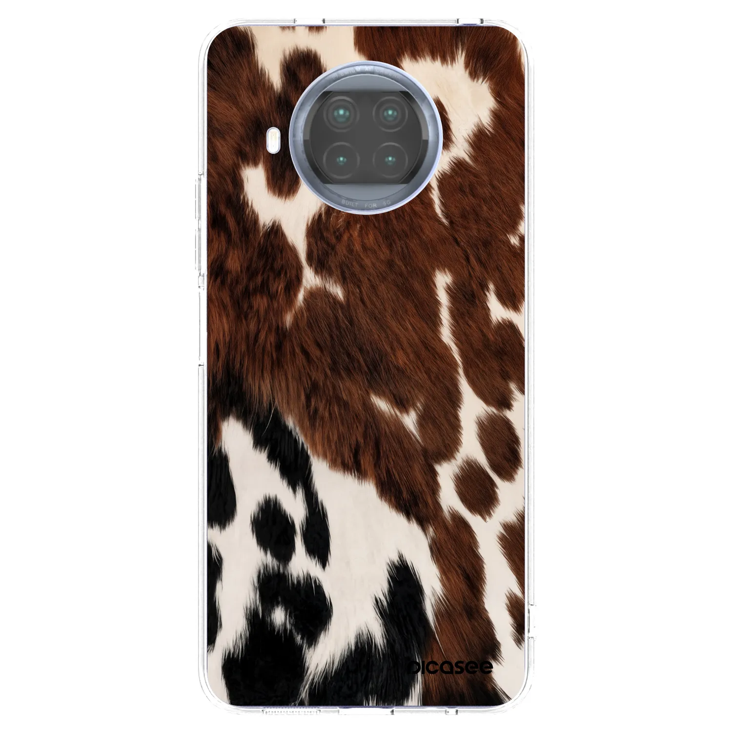 Picasee silikonska prozirna maskica za Xiaomi Mi 10T Lite - Rust