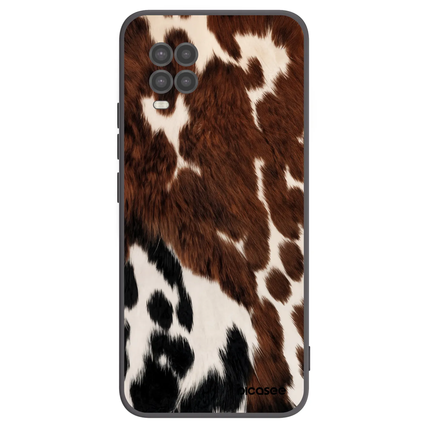 Picasee crna silikonska maskica za Xiaomi Mi 10 Lite - Rust
