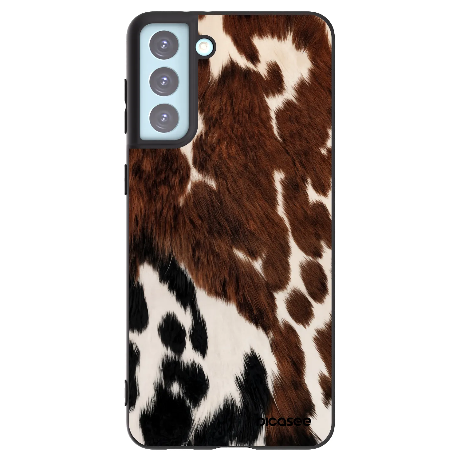 Picasee crna silikonska maskica za Samsung Galaxy S21+ 5G G996F - Rust