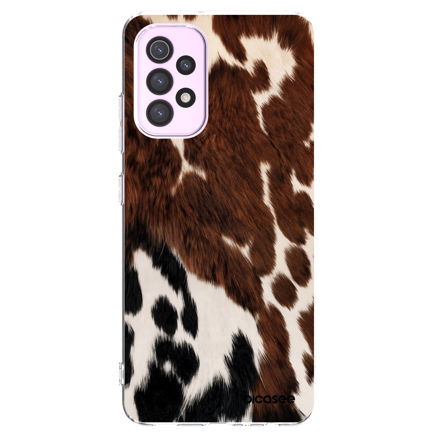 Picasee silikonska prozirna maskica za Samsung Galaxy A32 5G A326B - Rust