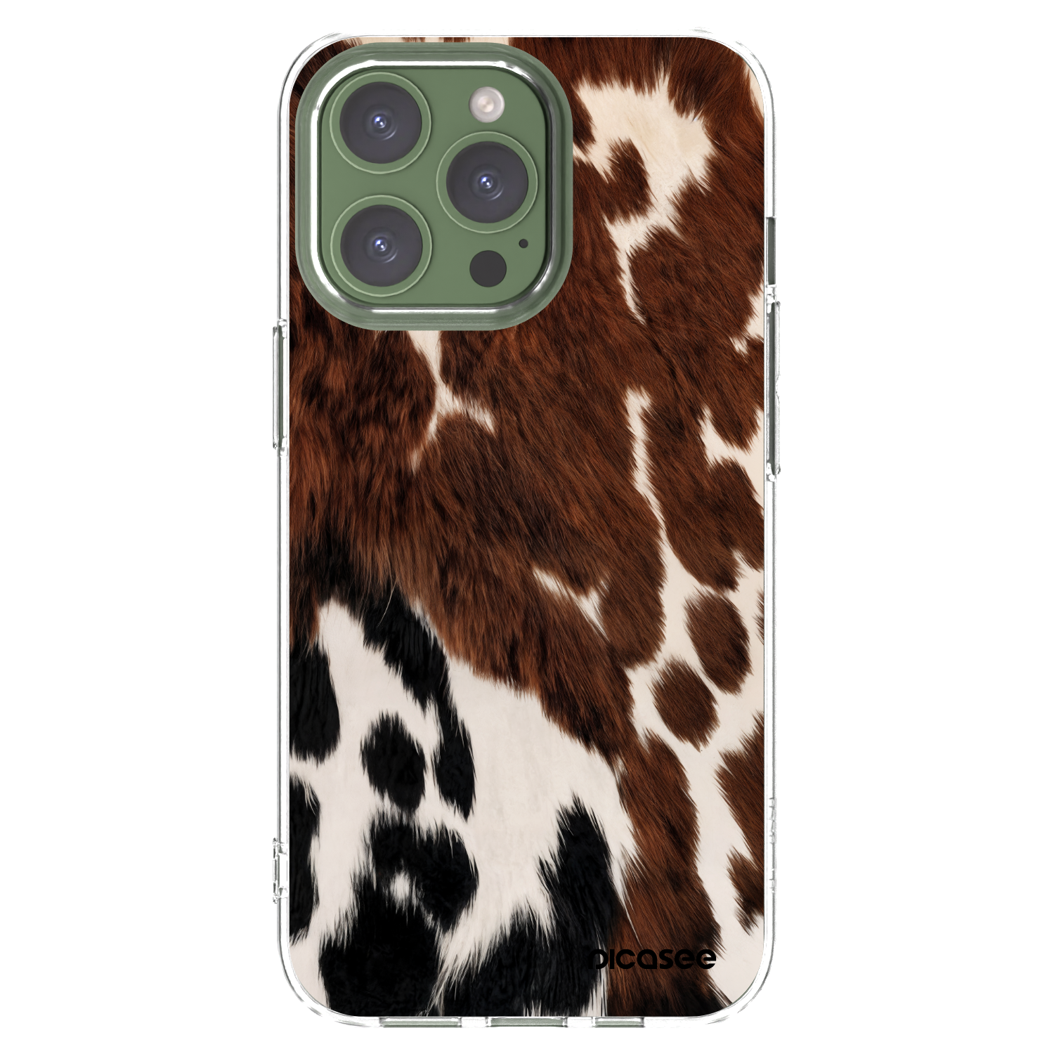 Picasee silikonska prozirna maskica za Apple iPhone 13 Pro - Rust