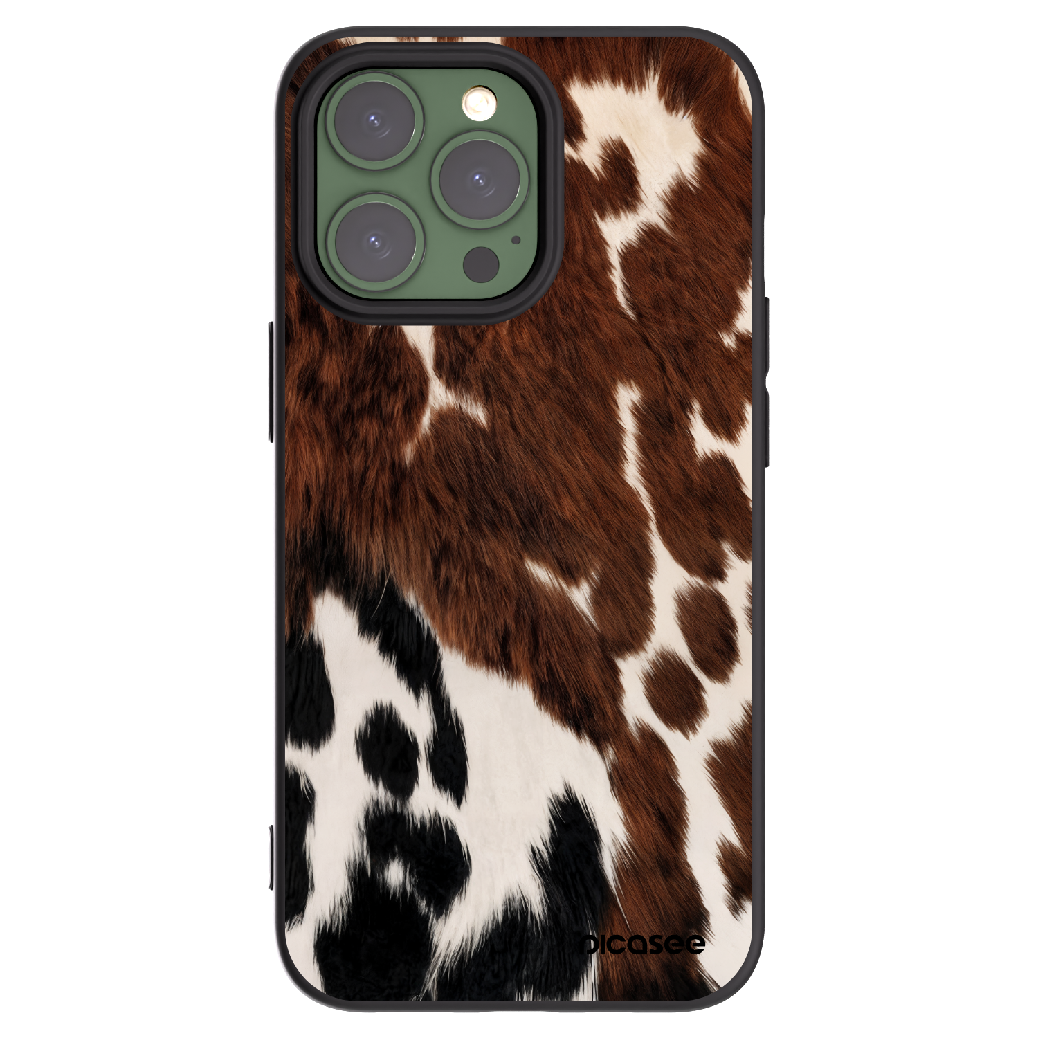 Picasee crna silikonska maskica za Apple iPhone 13 Pro - Rust