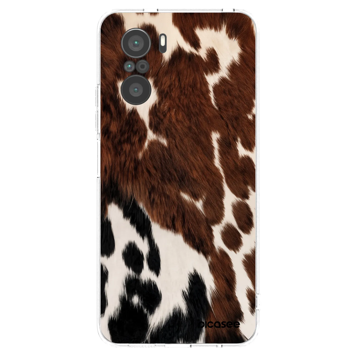 Picasee silikonska prozirna maskica za Xiaomi Poco F3 - Rust
