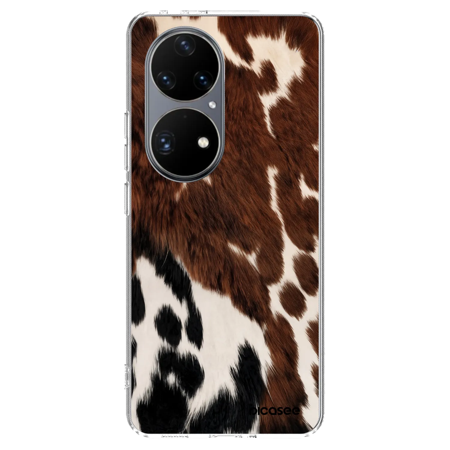 Picasee silikonska prozirna maskica za Huawei P50 - Rust