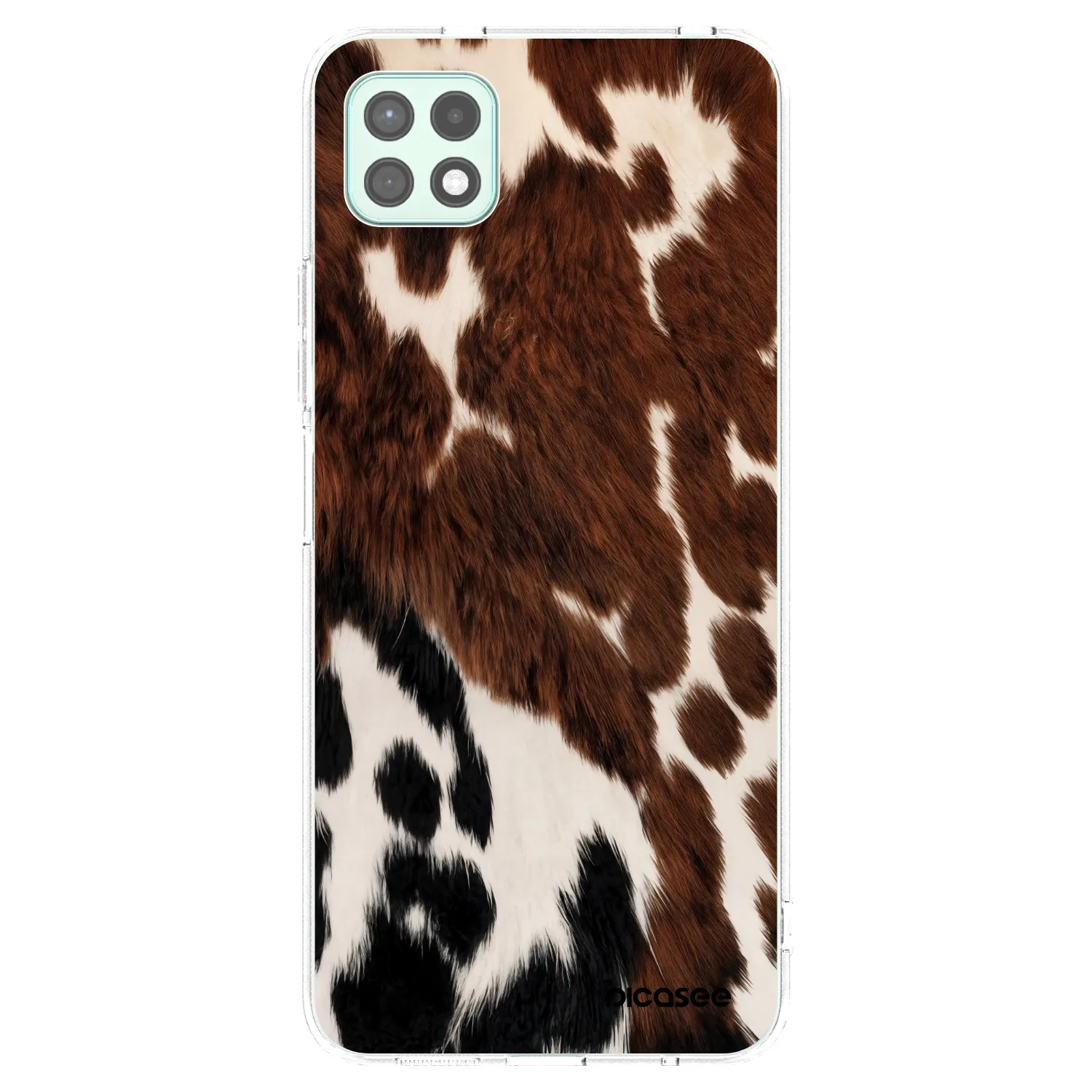 Picasee silikonska prozirna maskica za Samsung Galaxy A22 A226B 5G - Rust