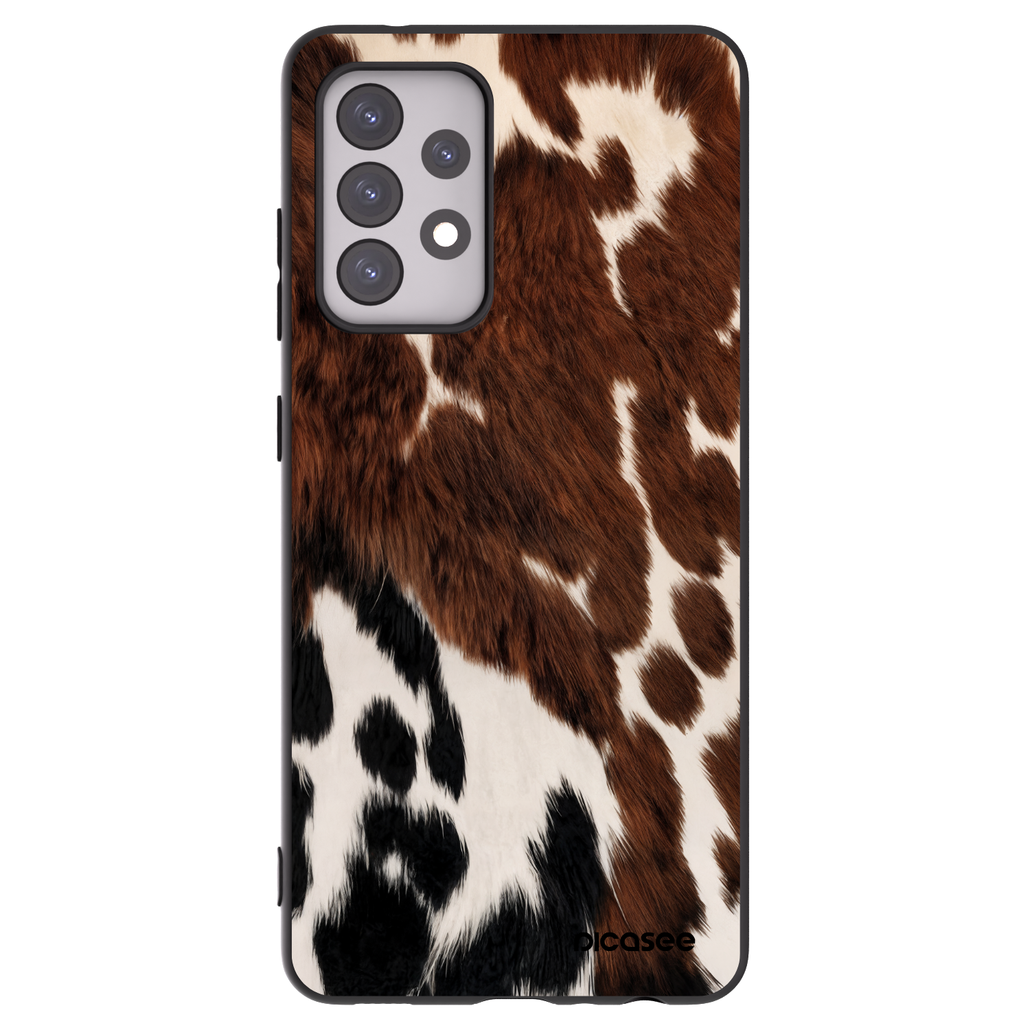 Picasee crna silikonska maskica za Samsung Galaxy A52s 5G A528B - Rust