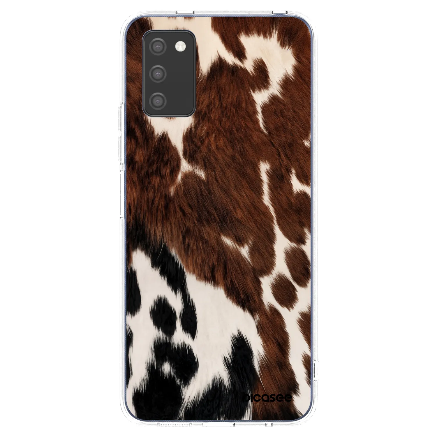 Picasee silikonska prozirna maskica za Samsung Galaxy A03s A037G - Rust