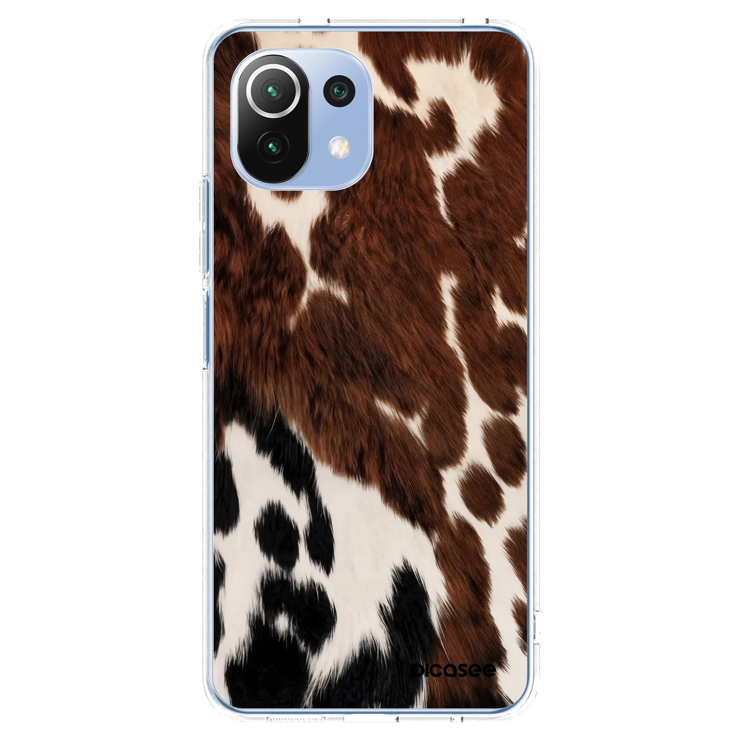 Picasee silikonska prozirna maskica za Xiaomi 11 Lite 5G NE - Rust