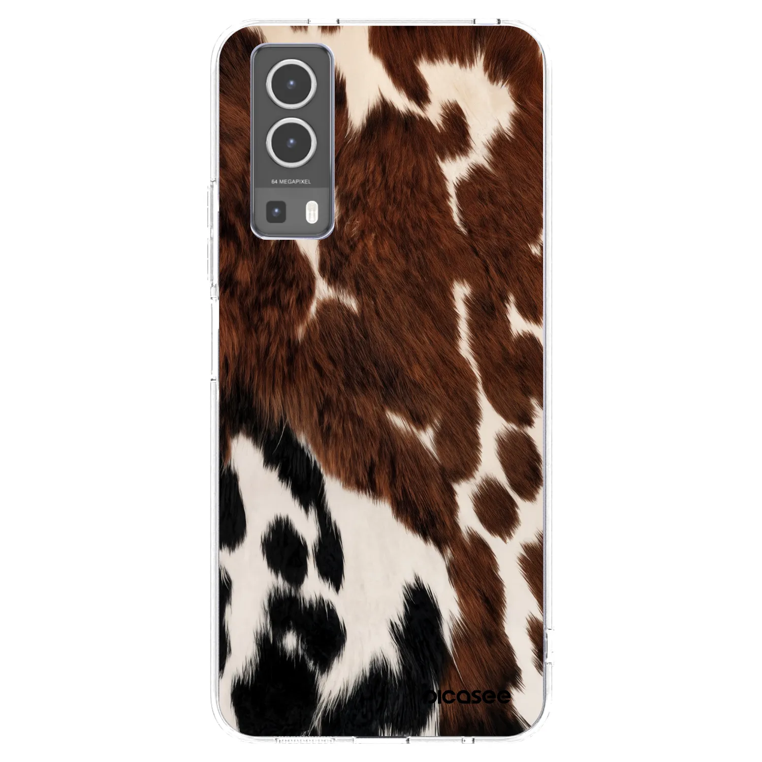 Picasee silikonska prozirna maskica za Vivo Y72 5G - Rust