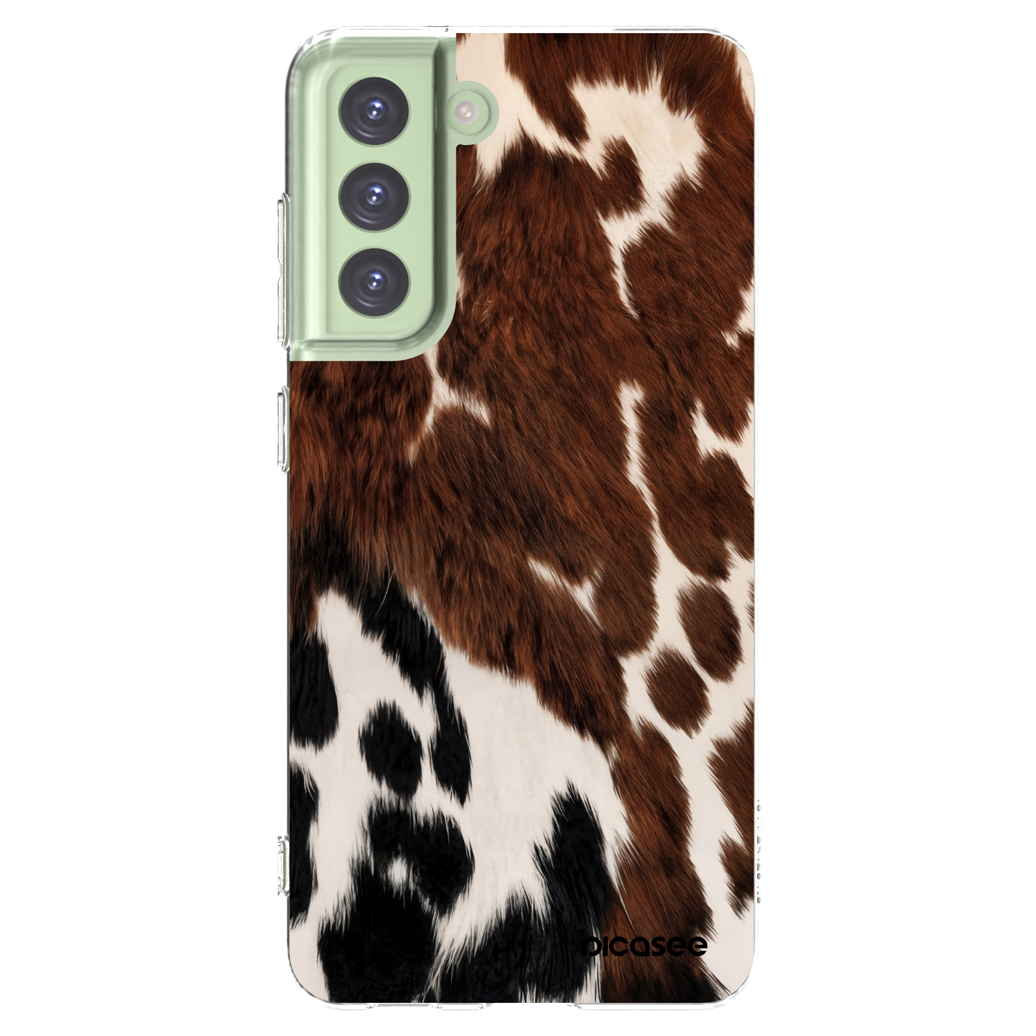 Picasee silikonska prozirna maskica za Samsung Galaxy S21 FE 5G - Rust