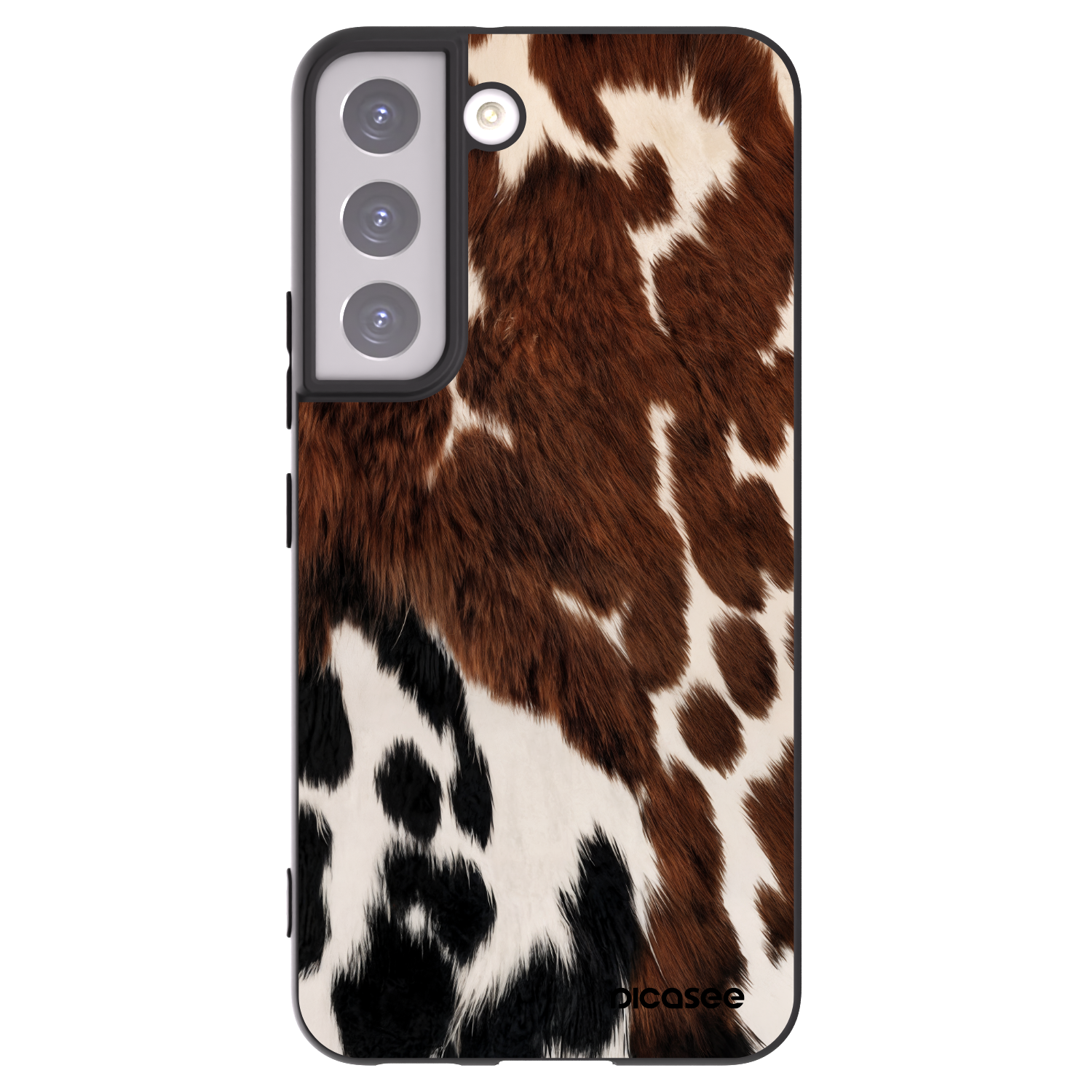 Picasee crna silikonska maskica za Samsung Galaxy S22 5G - Rust