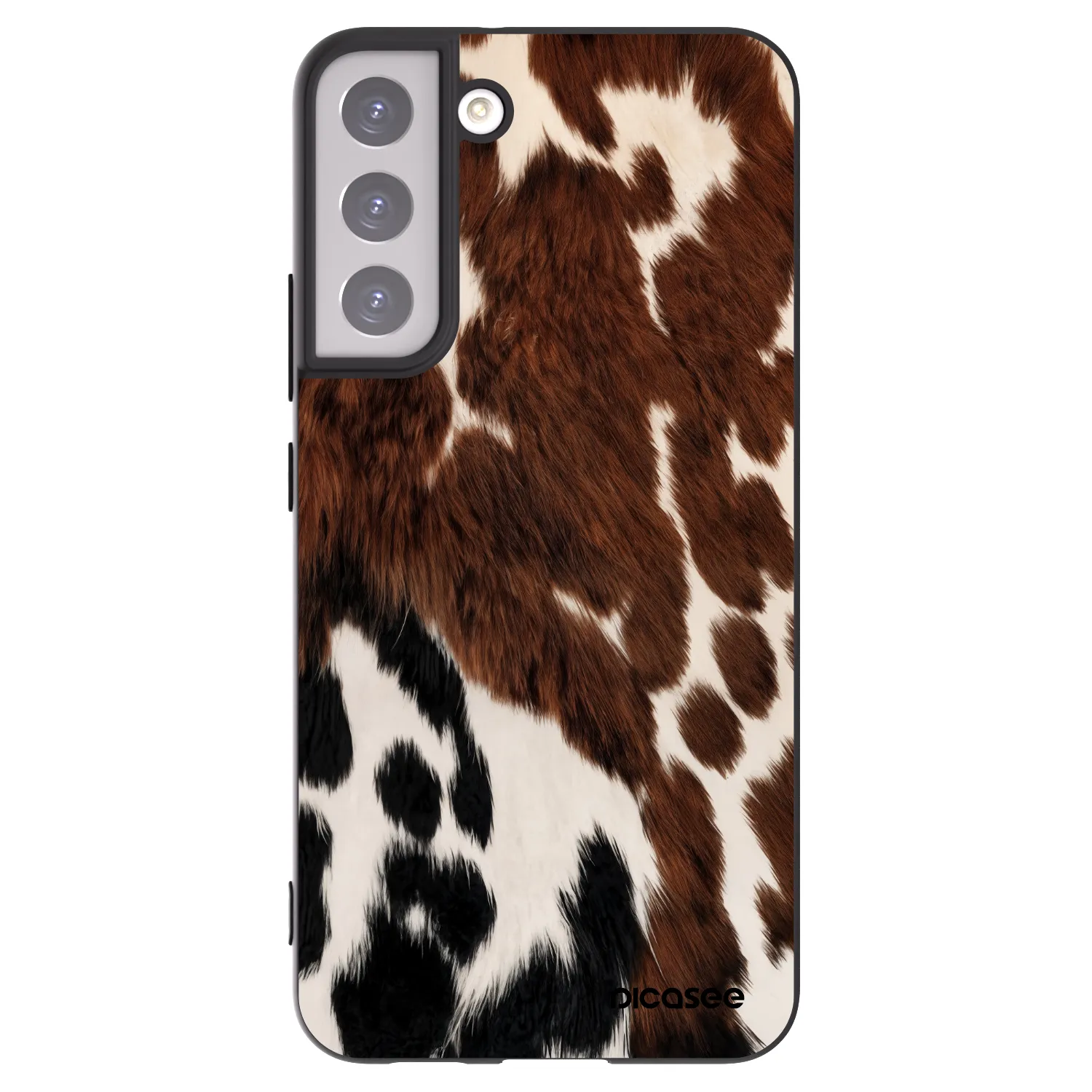 Picasee crna silikonska maskica za Samsung Galaxy S22+ 5G - Rust