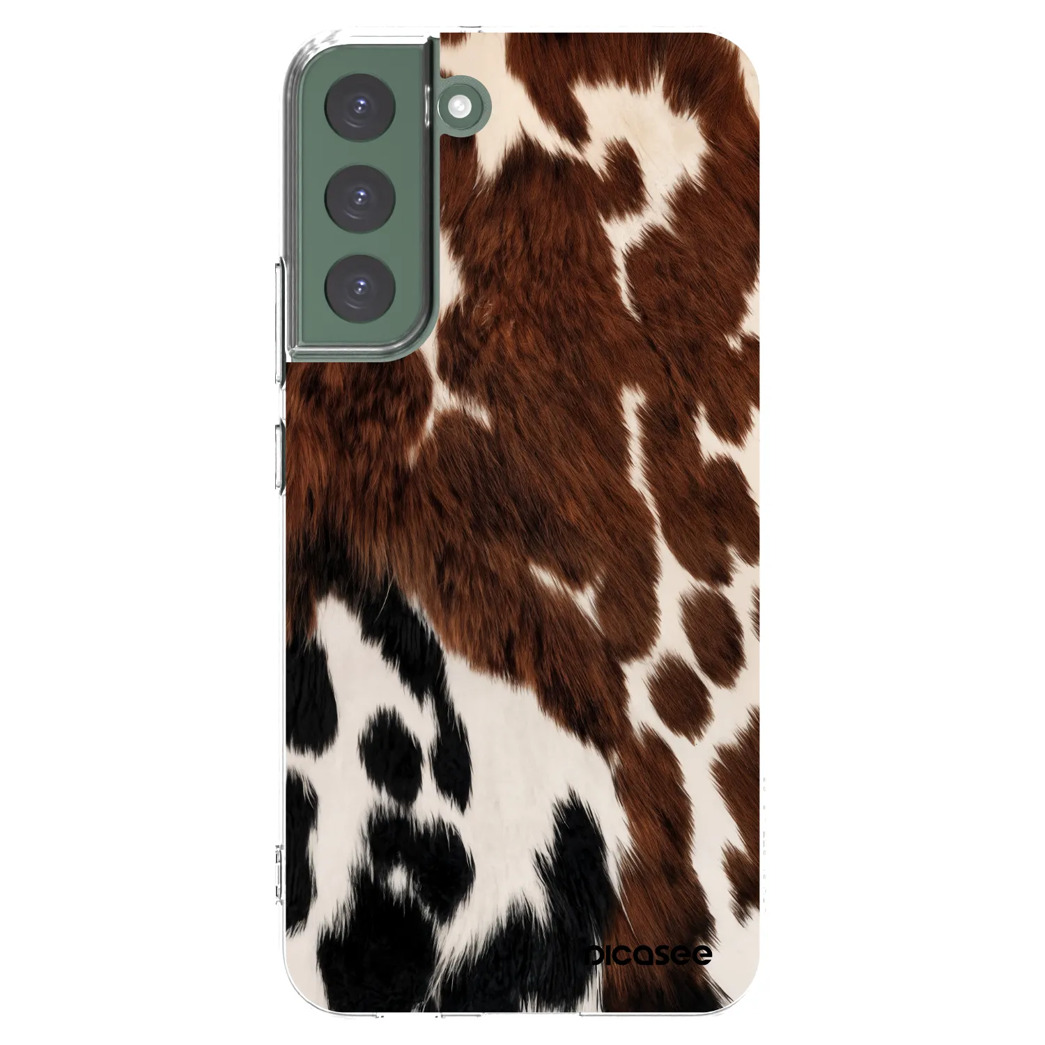 Picasee silikonska prozirna maskica za Samsung Galaxy S22+ 5G - Rust