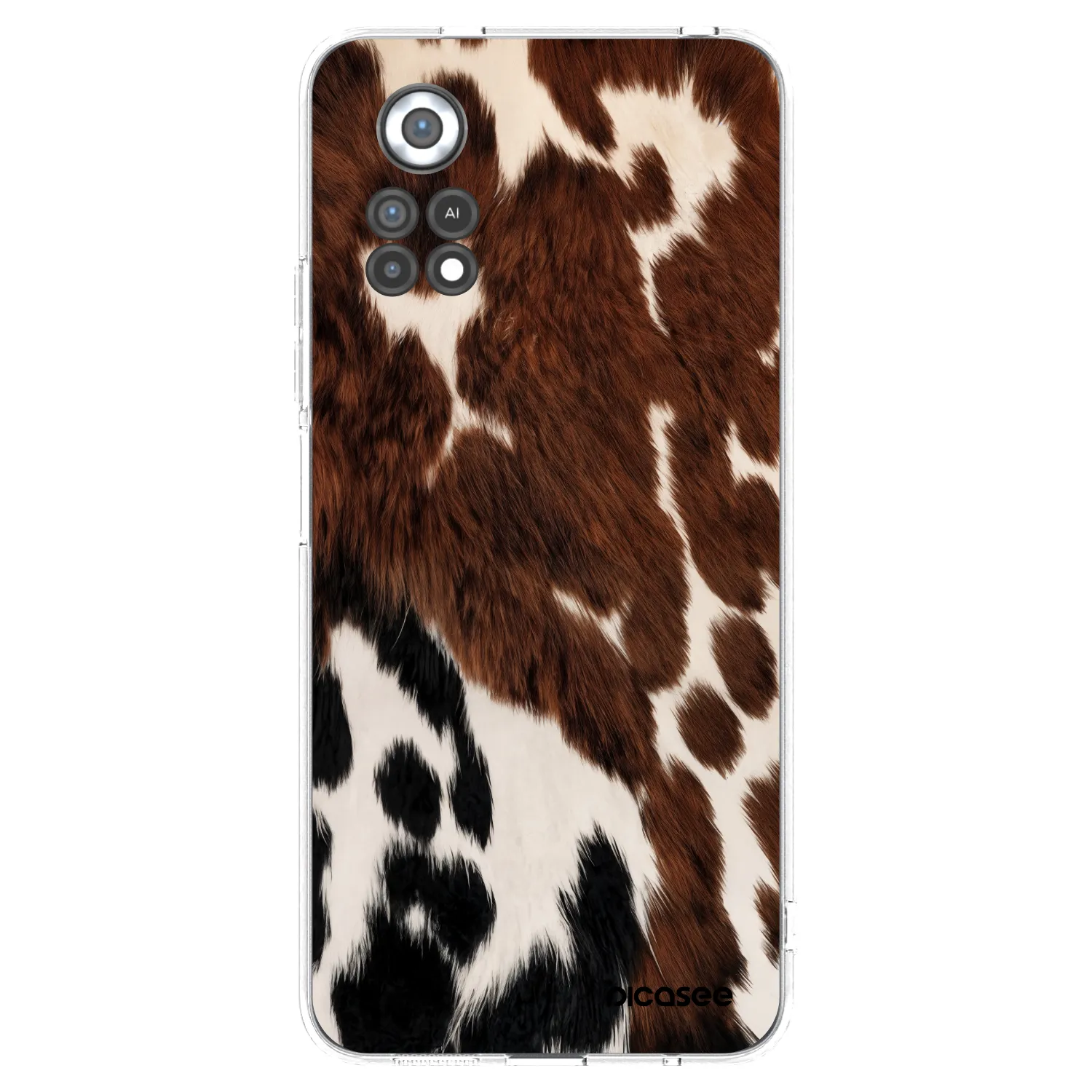 Picasee silikonska prozirna maskica za Xiaomi Poco X4 Pro 5G - Rust