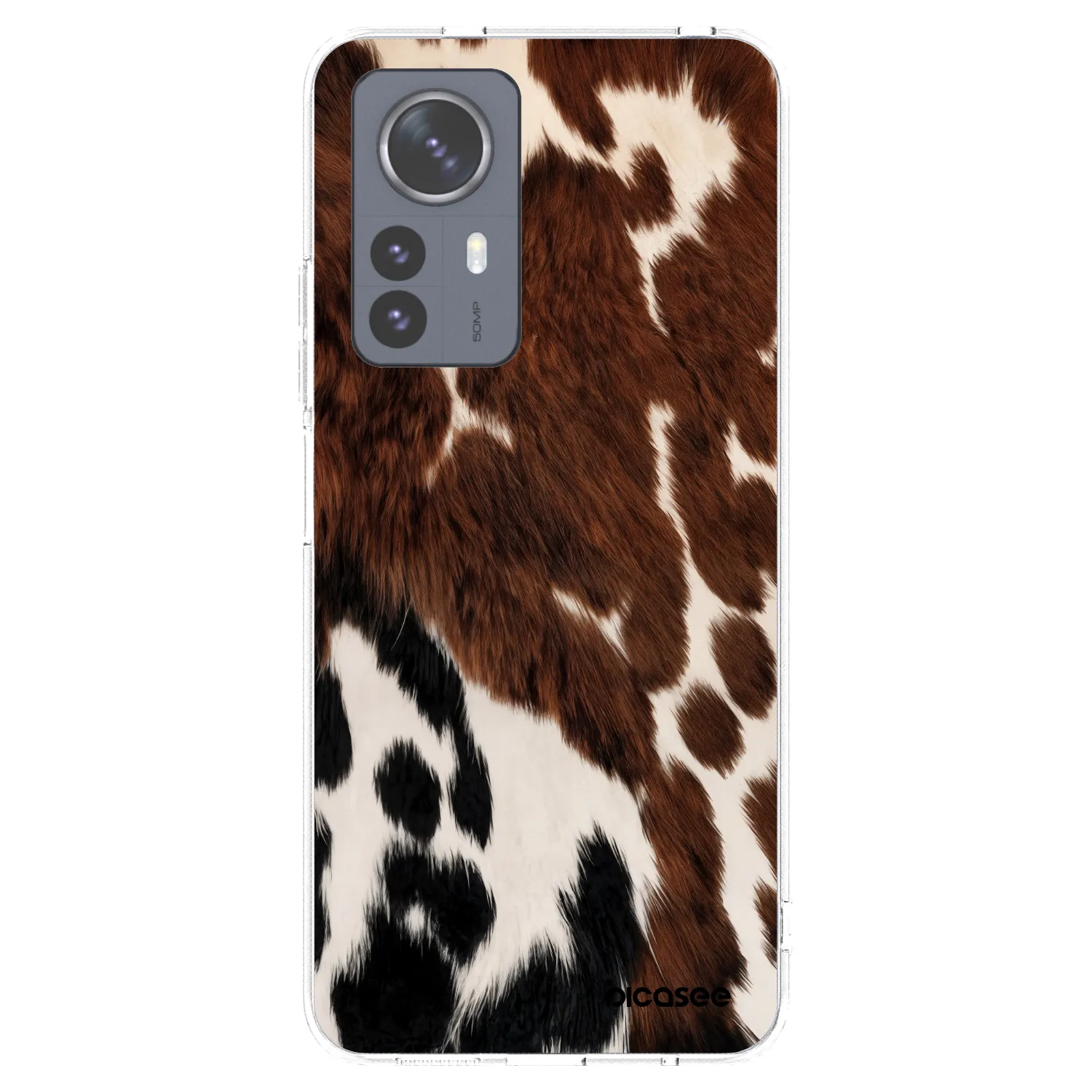 Picasee silikonska prozirna maskica za Xiaomi 12 Pro - Rust