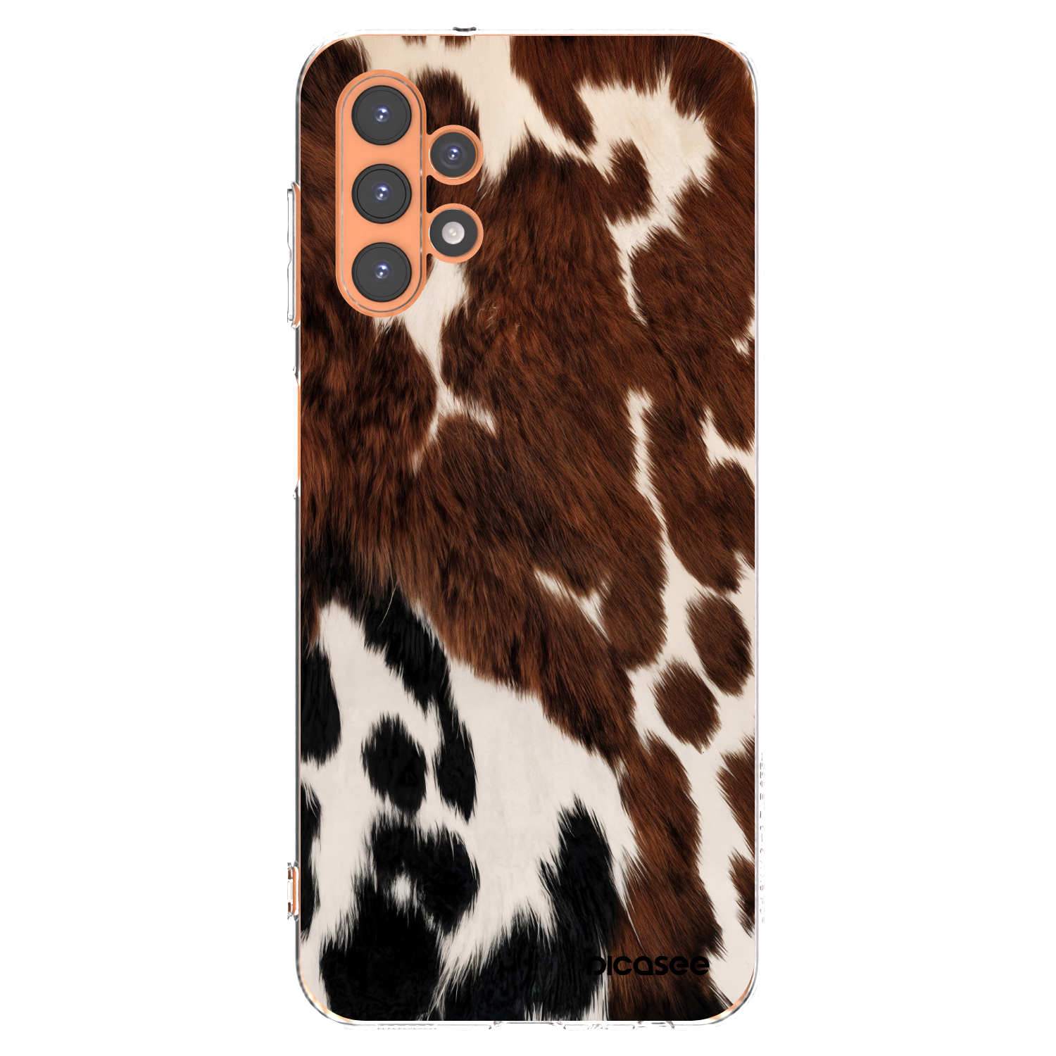 Picasee silikonska prozirna maskica za Samsung Galaxy A13 4G A135 - Rust