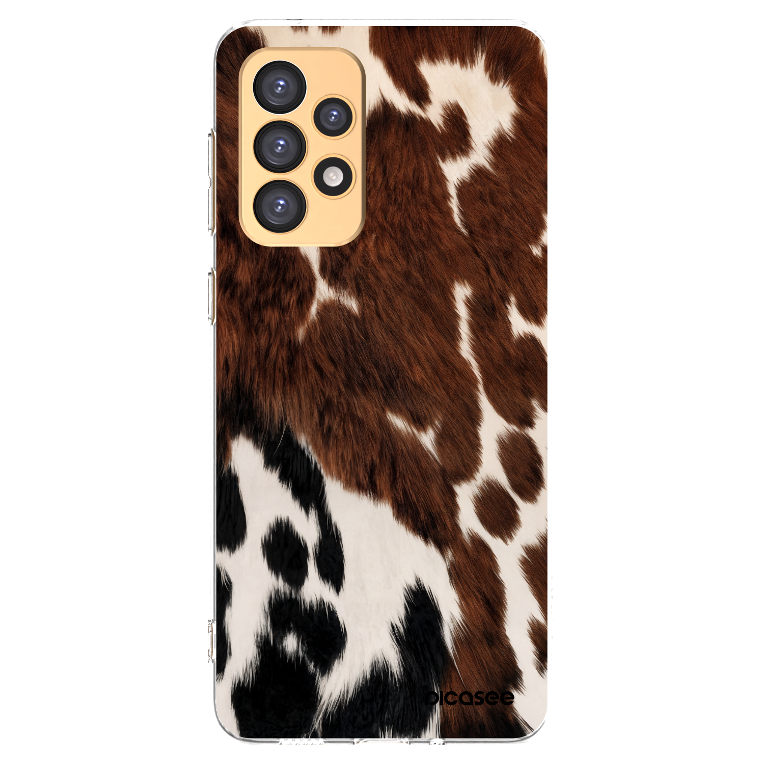 Picasee silikonska prozirna maskica za Samsung Galaxy A33 5G A336 - Rust