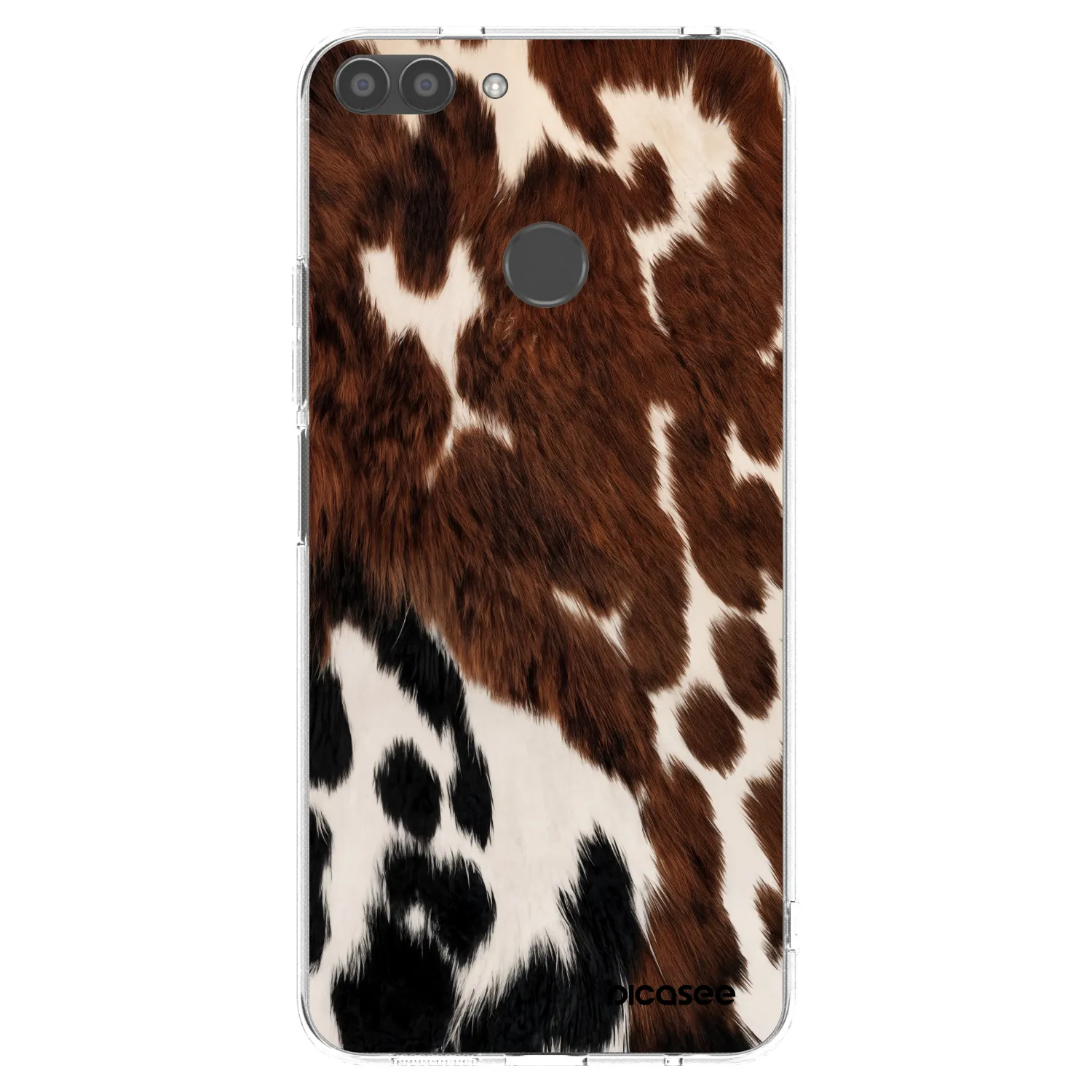 Picasee silikonska prozirna maskica za Huawei P Smart - Rust