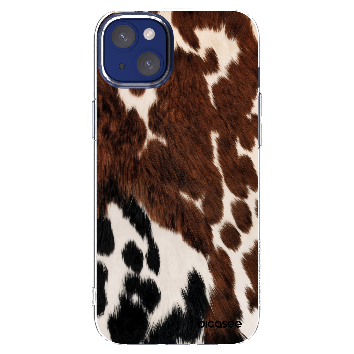 Picasee silikonska prozirna maskica za Apple iPhone 14 Plus - Rust