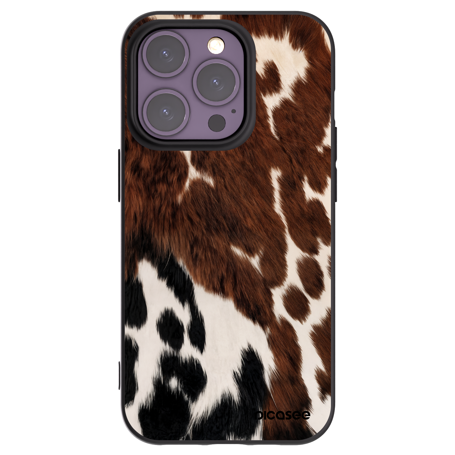 Picasee crna silikonska maskica za Apple iPhone 14 Pro - Rust