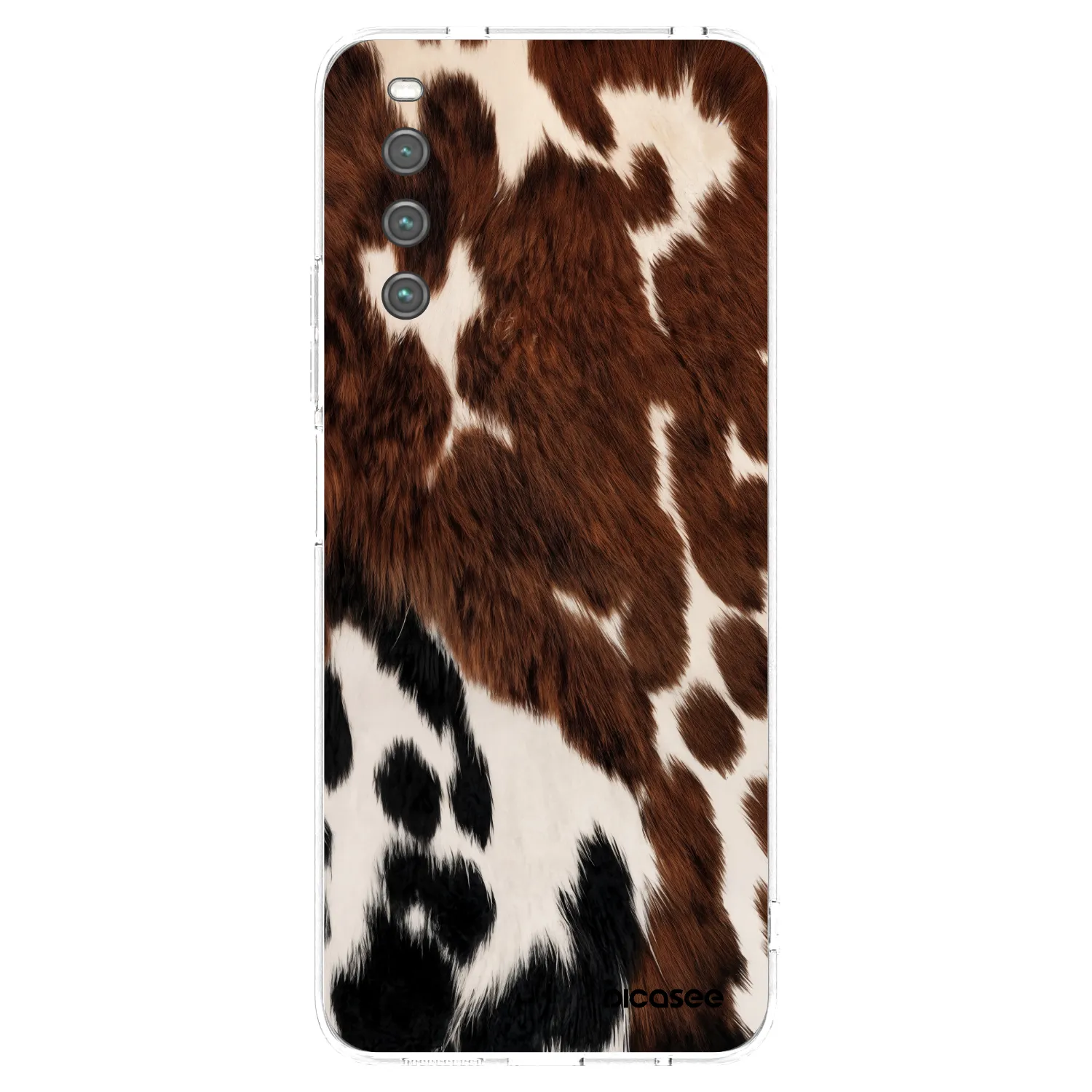 Picasee silikonska prozirna maskica za Sony Xperia 10 IV 5G - Rust