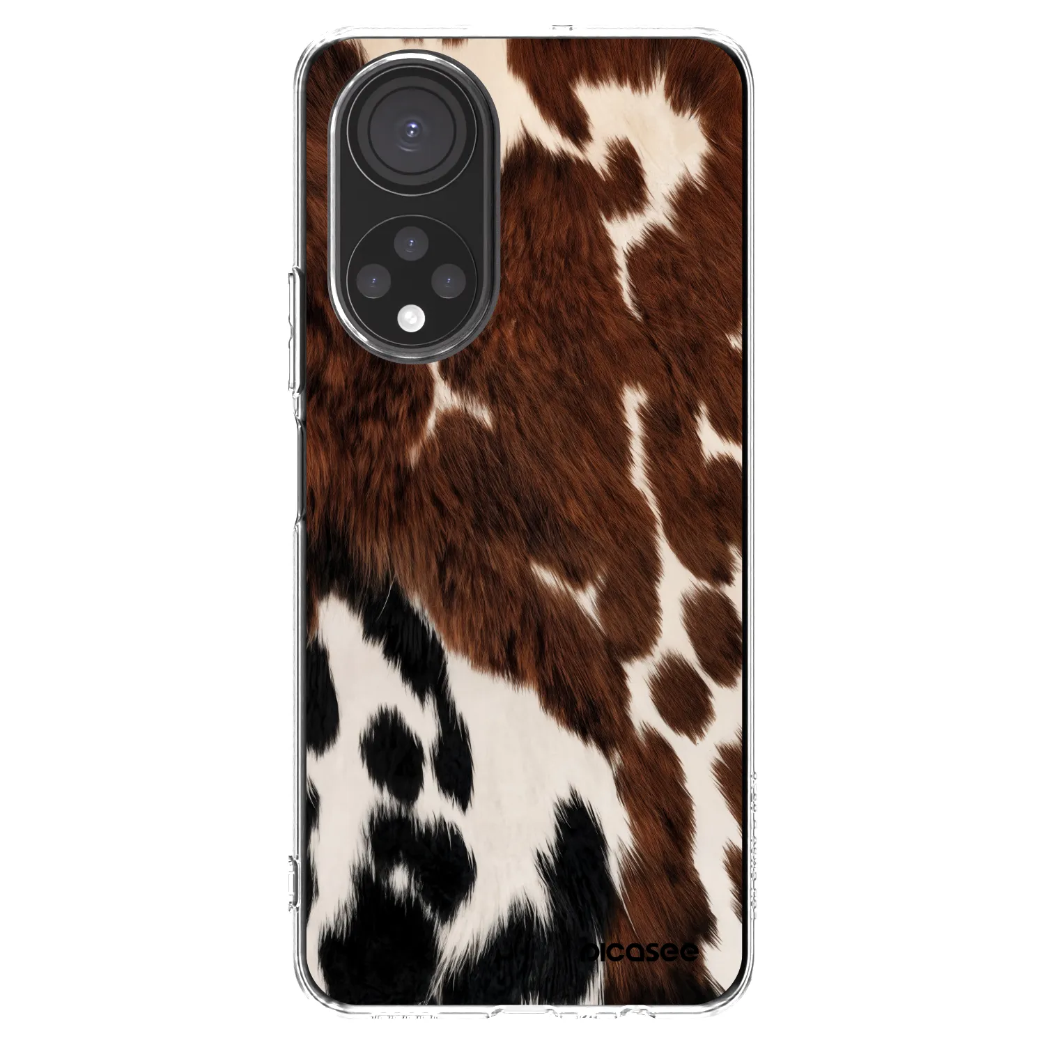 Picasee silikonska prozirna maskica za Honor X7 - Rust