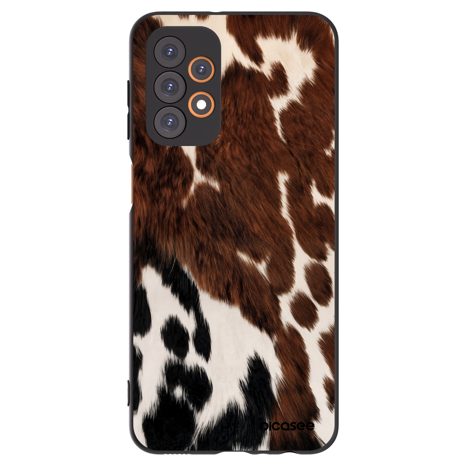 Picasee crna silikonska maskica za Samsung Galaxy A23 A235F 4G - Rust