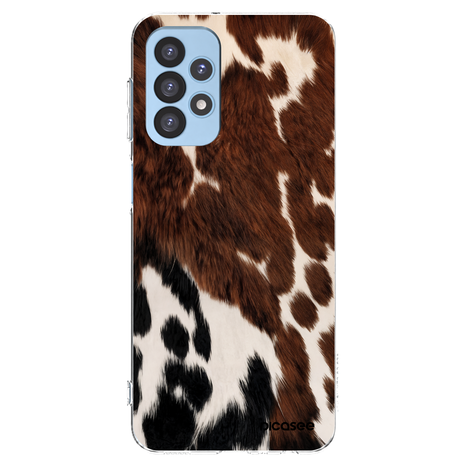 Picasee silikonska prozirna maskica za Samsung Galaxy A23 A235F 4G - Rust