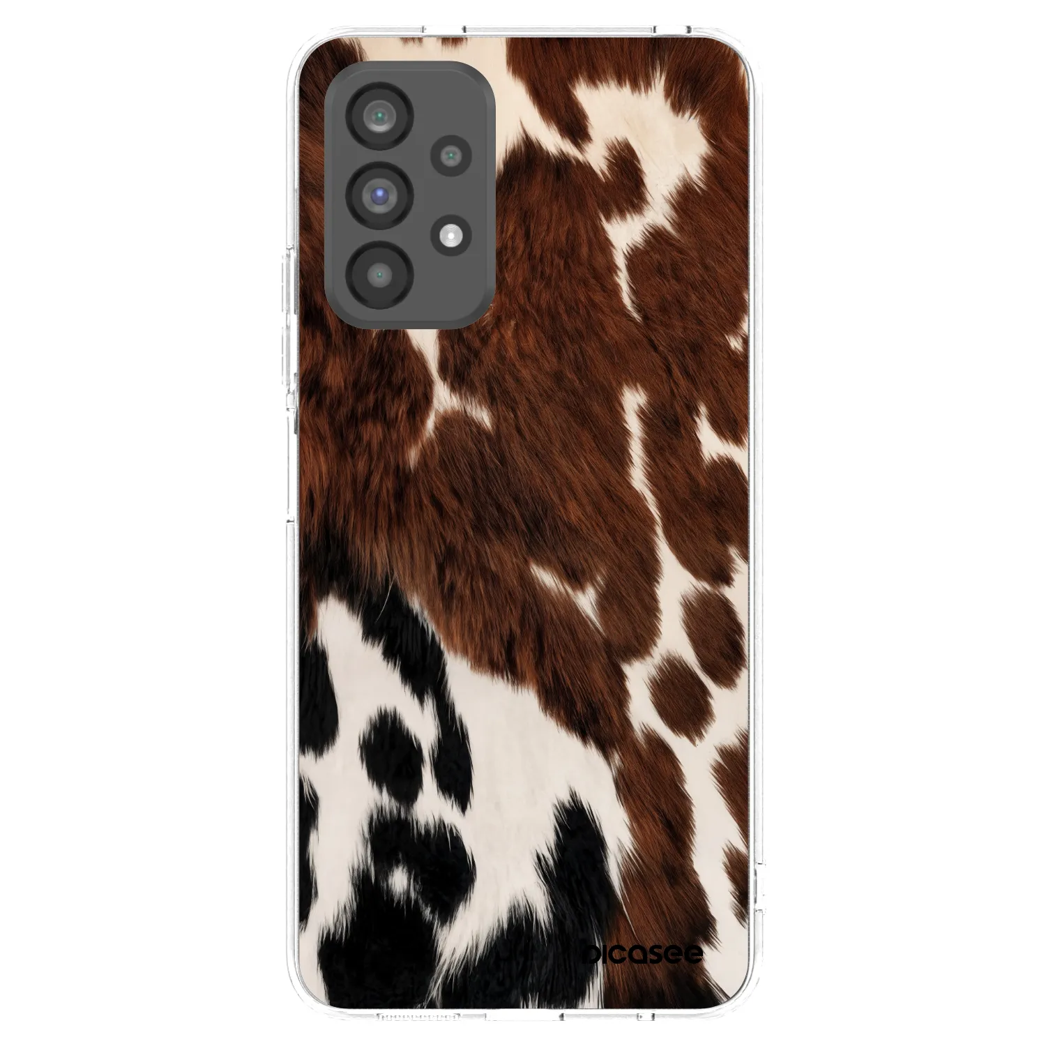 Picasee silikonska prozirna maskica za Samsung Galaxy A73 5G - Rust
